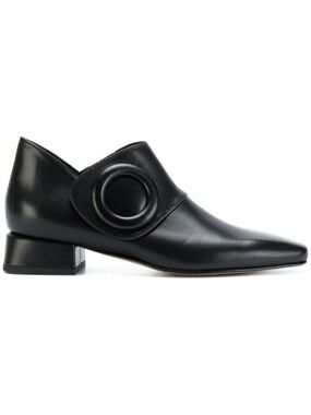 BOYY Black Ring Mules / Sz 39 (US 8.5)